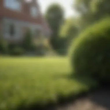 The Benefits of Aerated Lawns Healthy lawn flourishing after aeration