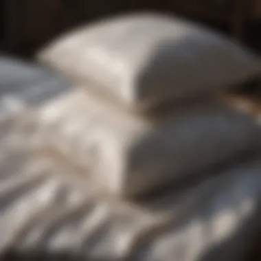 Proper Drying Methods for Silk Silk pillowcases laid flat to dry in a shaded area