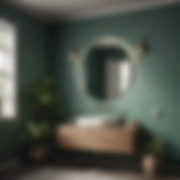 Stylish color palette for bathroom interiors