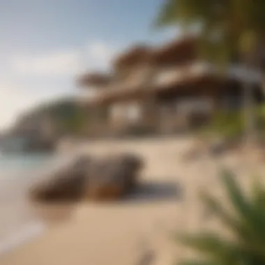 Prime Beachfront Locations in Mexico Map highlighting prime beachfront locations