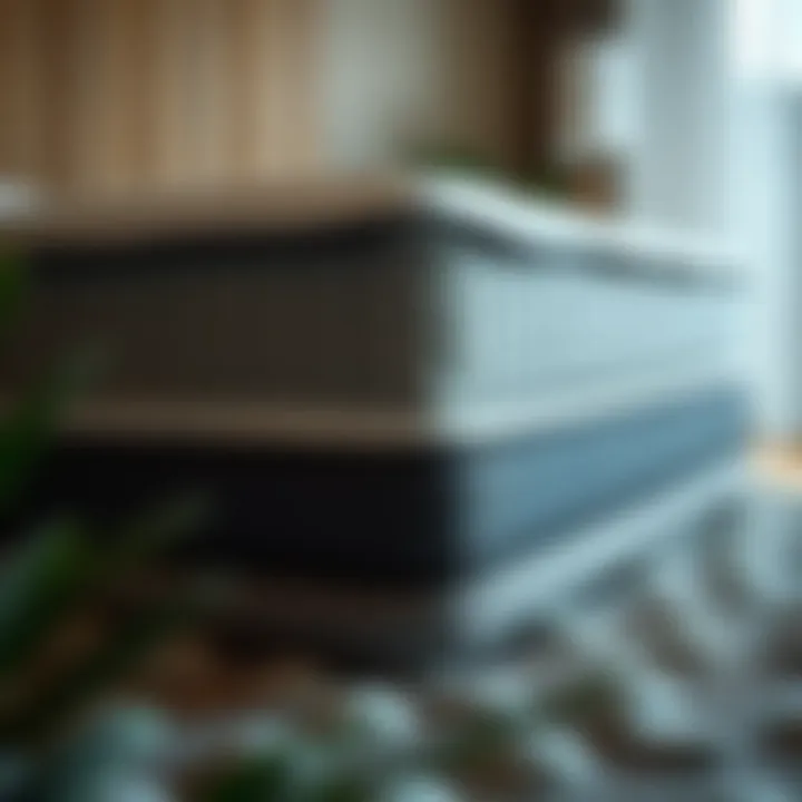 The Structure of Firm Mattresses Overview of a firm mattress showcasing its structure and materials.