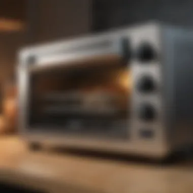 Multi-functional Toaster Oven Multi-functional toaster oven showcasing features