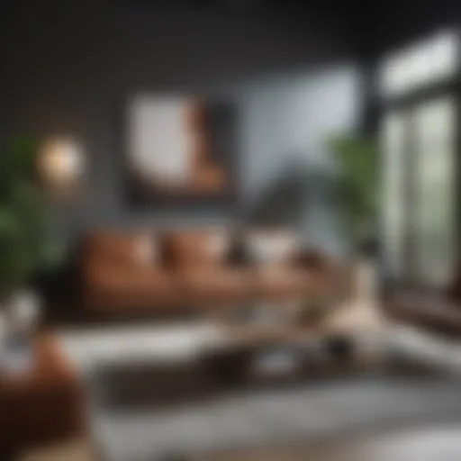 Elegant living room showcasing designer furniture available at Castlery Warehouse Sale