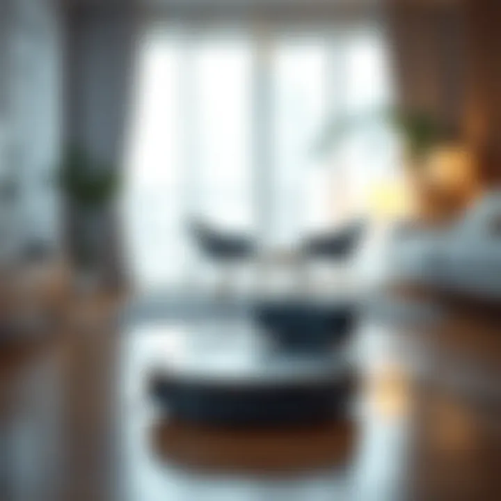 Sleek Design of Yeedi Robot Vacuum Sleek design of Yeedi robot vacuum