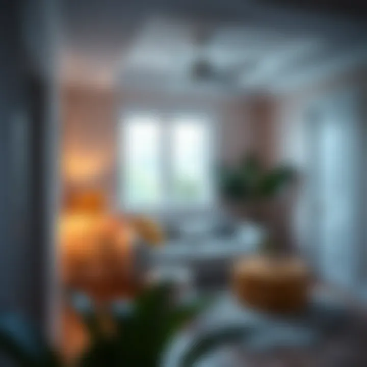 Transforming Spaces: The Impact of Paint Guns on Interior Design A beautifully painted interior room illustrating the results of using a paint gun