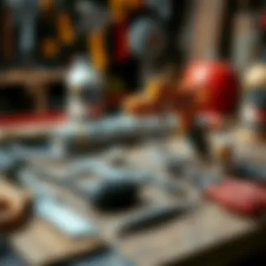 Essential Maintenance Tips for Longevity of Your Paint Gun Maintenance tools and tips laid out for paint gun upkeep
