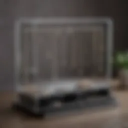 Elegant jewelry organizer with various compartments