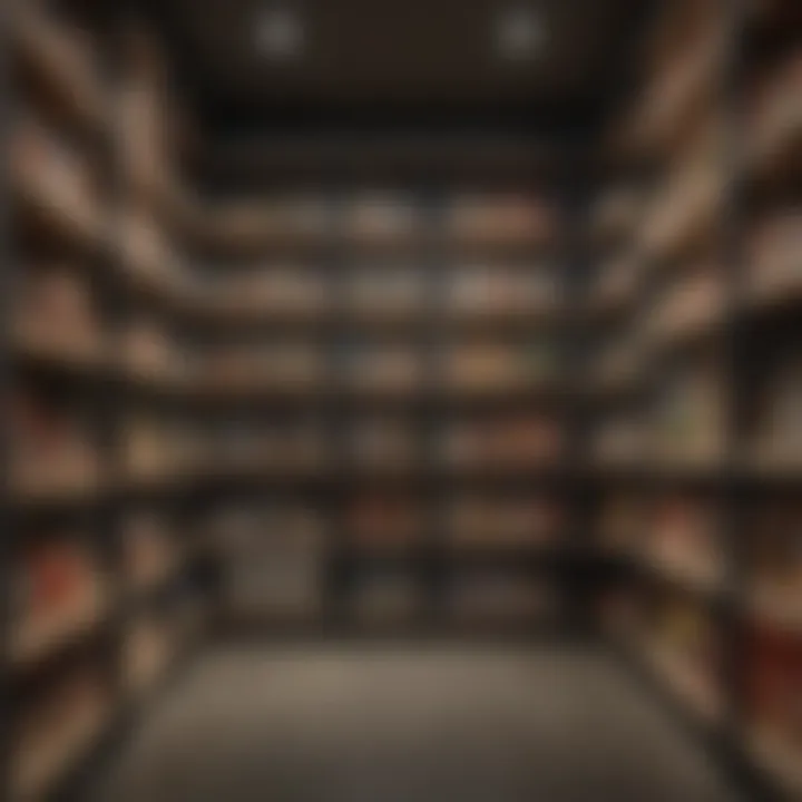 Visual layout of an efficient pantry design