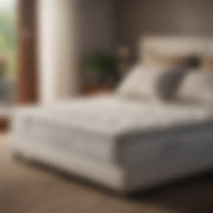 Visual comparison of Leesa mattress with other brands side by side