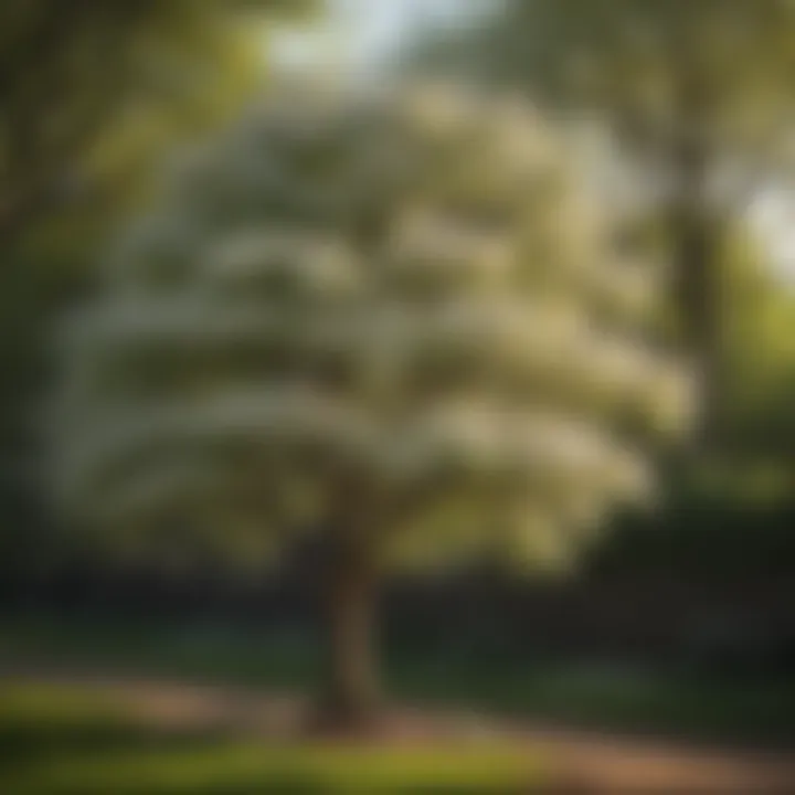 Dogwood Tree in Springtime