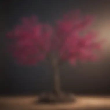 Redbud Tree with Distinctive Heart-Shaped Leaves Redbud Tree with Heart-Shaped Leaves