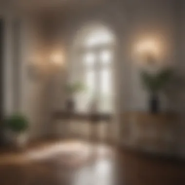 Elegant Entryway Setup Featuring a Key Table Elegant entryway setup featuring a key table