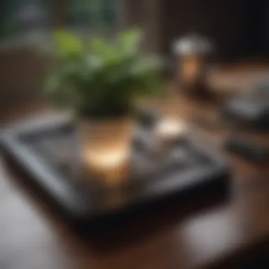 Stylish Table Accessories for a Key Station Stylish table accessories for a key station