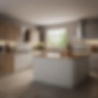 Stylish Material Choices for U-Shaped Kitchen Stylish material choices for U-shaped kitchen countertops and cabinetry