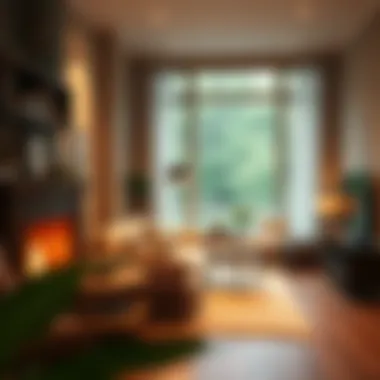 Enhancing Ambiance with Cozy Lighting Cozy lighting enhancing the ambiance of a living space