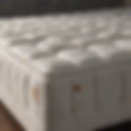 Wear and tear on a mattress surface