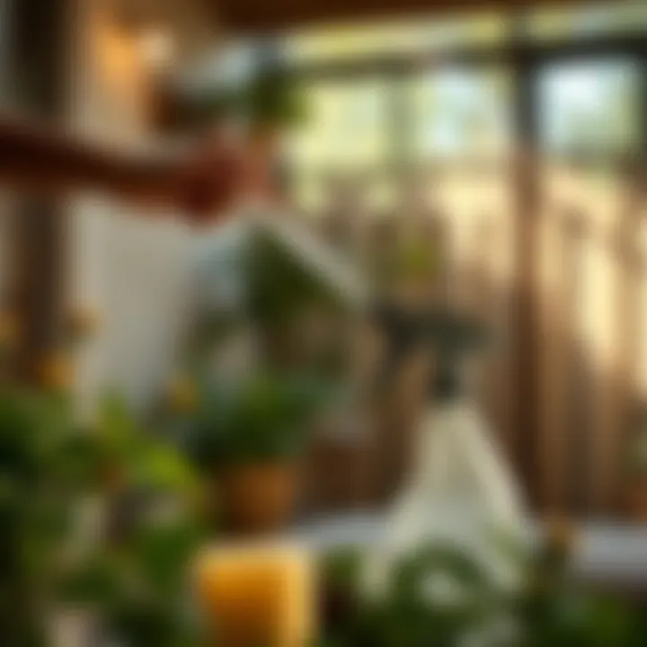 Safeguarding Your Space with DIY Solutions Application of homemade mosquito spray