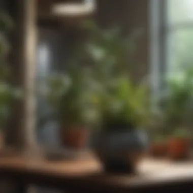 Maintaining Healthy Indoor Plants A thriving indoor plant with no gnat presence