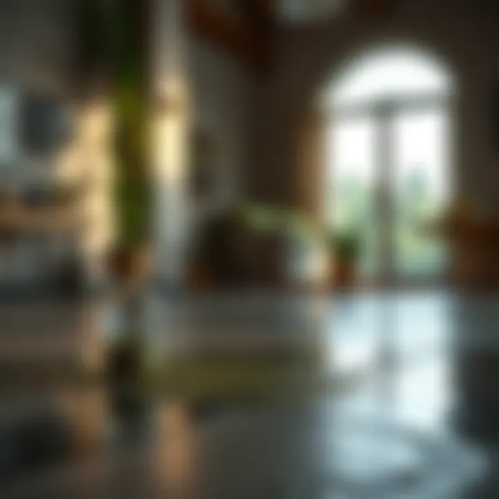 Concrete cleaning with biodegradable products