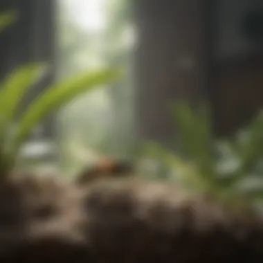 Natural deterrents such as plants and herbs effective against wasps