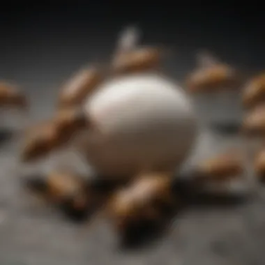 Understanding the Lifecycle of Paper Wasps Visual representation of the paper wasp lifecycle from egg to adult