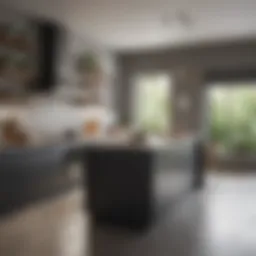A clean kitchen environment free of roach odor