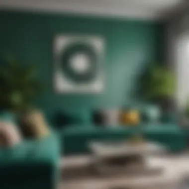 Harmonizing Color Palettes with Emerald Green Color palette featuring complementary hues to emerald green