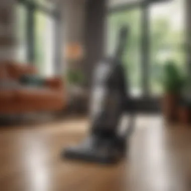 An infographic showcasing the environmental benefits of self-working vacuums
