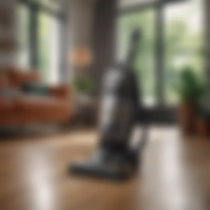 An infographic showcasing the environmental benefits of self-working vacuums