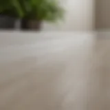 A clean and modern baseboard in a well-maintained living room
