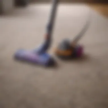 Comparison of Dyson models for hardwood and carpet cleaning