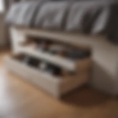Compact Under Bed Storage for Space Efficiency A compact under bed storage solution maximizing space efficiently