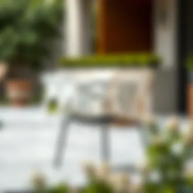Modern Ergonomic Outdoor Chair Modern design outdoor chair with ergonomic features