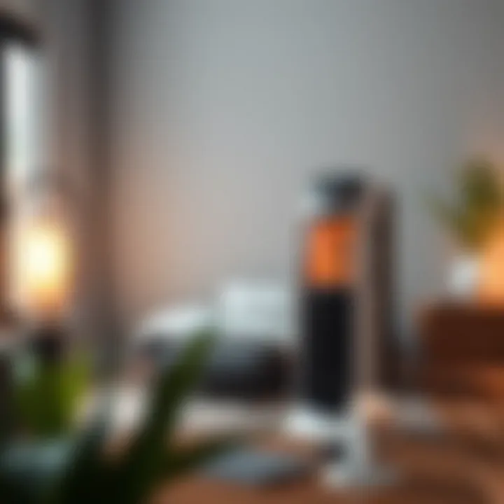 Modern electric space heater design