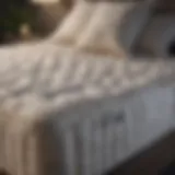 Luxurious mattress showcasing pressure relief technology