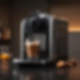 Modern Nespresso Machine Display