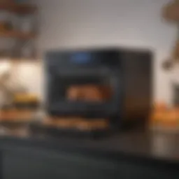 Ninja Foodi Dual Heat Air Fry Oven in a modern kitchen setting