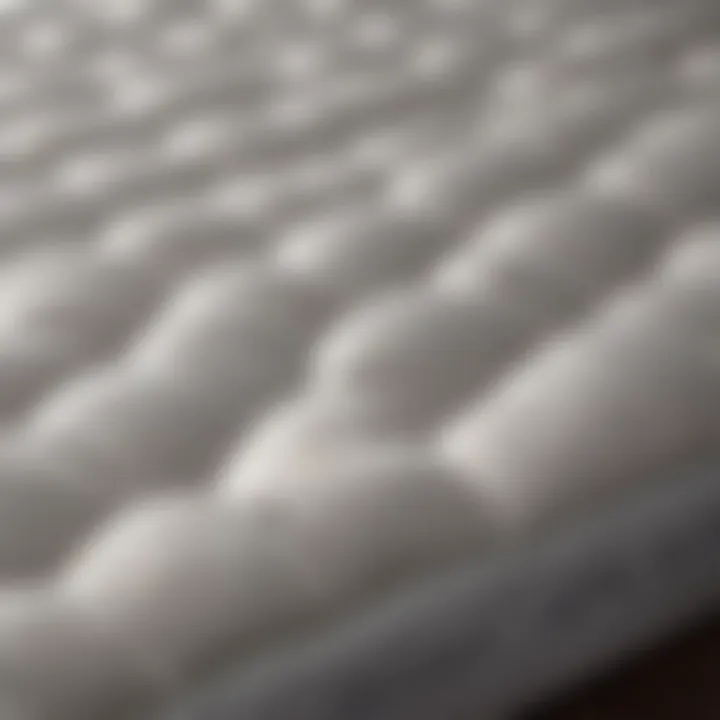 Puffy Mattress Topper showcasing its plush texture