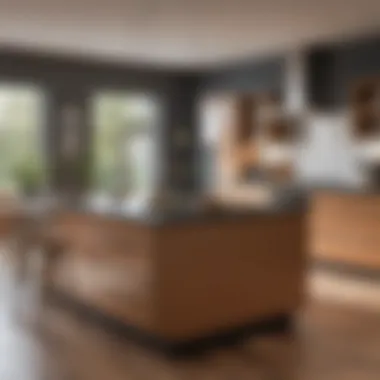 Technology in Contemporary Shaker Kitchens Innovative technology integration in a contemporary Shaker kitchen