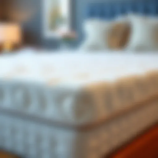Luxurious Tempur Topper showcasing supreme density