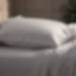 Luxurious bed sheets made from high-quality cotton