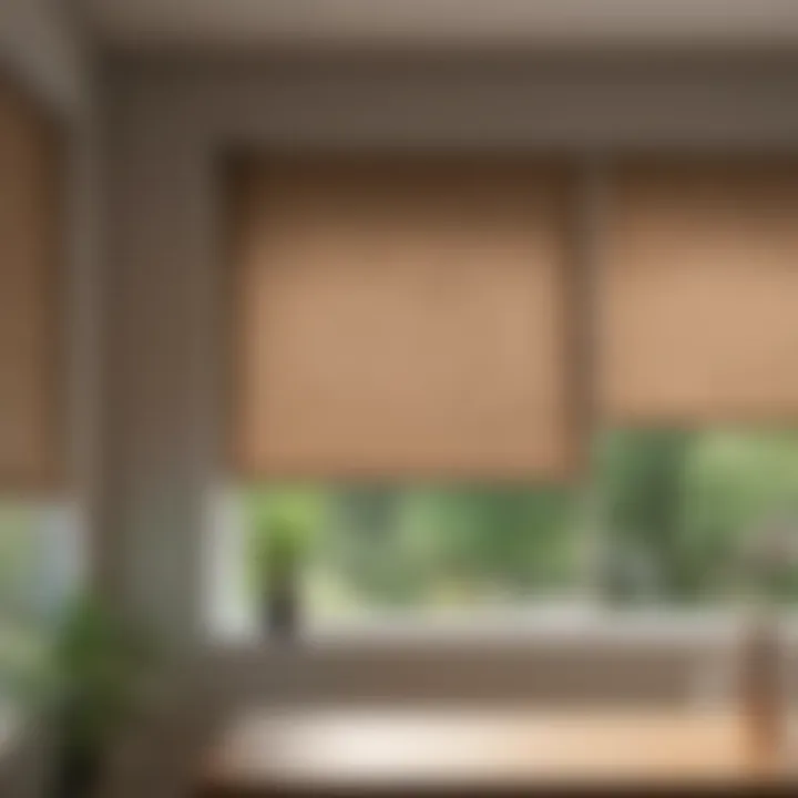 Modern roller shades offering sleek functionality