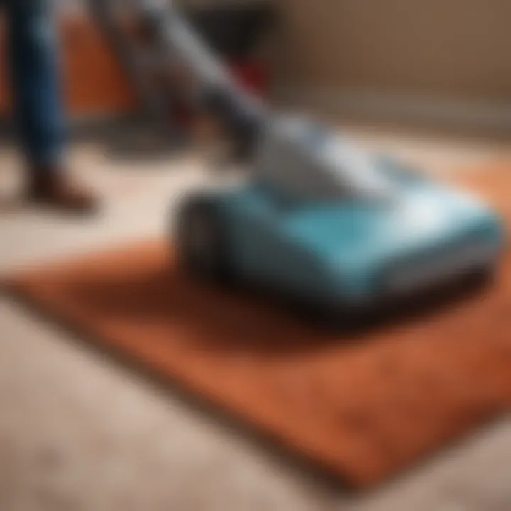 Maintenance tools and tips for prolonging the life of a carpet vacuum.