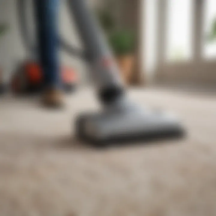 A collection of popular carpet vacuum models available in the market.