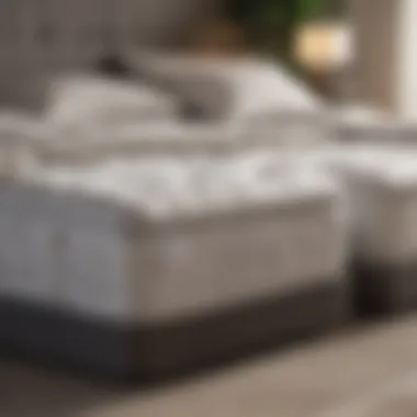 A side-by-side comparison of popular king mattress brands.