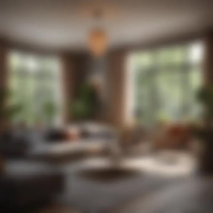 A cozy and stylish living room featuring the new shofa