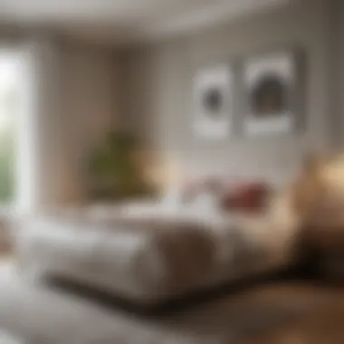 Personalized Bedroom Retreat A serene bedroom that illustrates the importance of personal expression in interior design