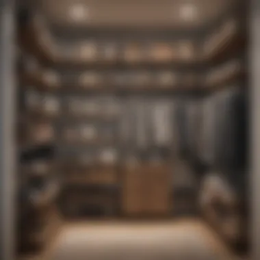 Innovative Shelving Solutions Innovative shelving solutions in a compact closet space