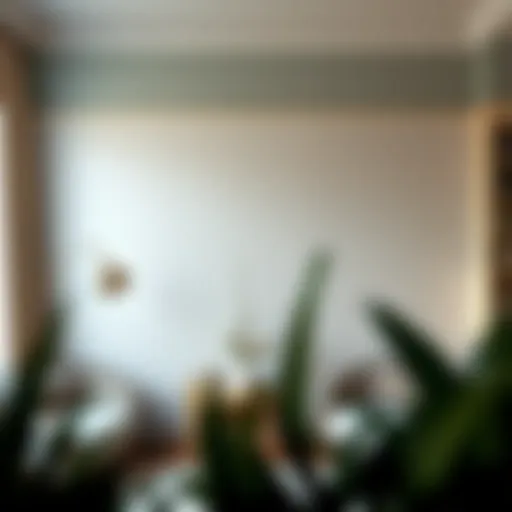 Elegant Wallpaper Border Design Elegant wallpaper border design enhancing a room's ambiance