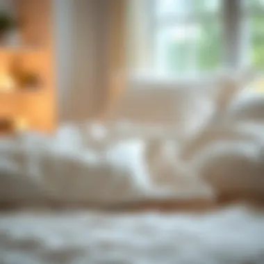 Comparison of bedding materials highlighting low thread count options